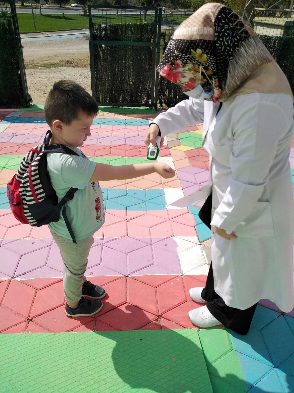 GÜNLÜK OKULA GİRİŞ RUTİNİMİZ