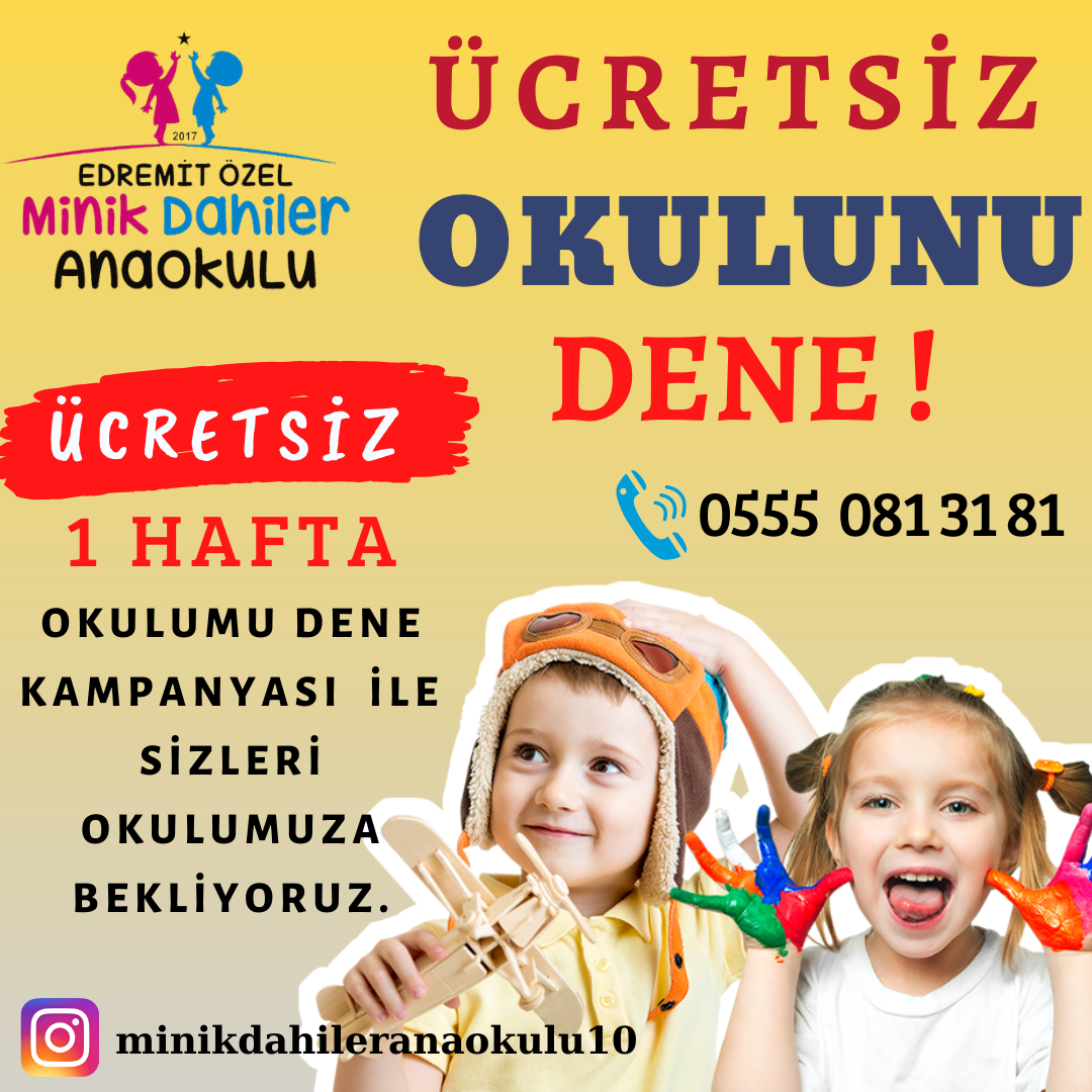 ÜCRETSİZ 1 HAFTA DENEME